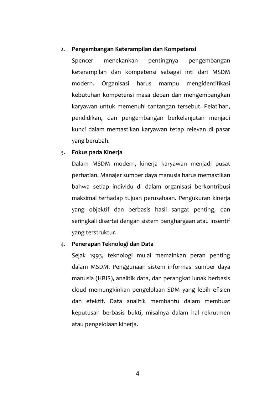 Manajemen Sumber Daya Manusia: Berbasis Teknologi, Menuju Ekosistem Hijau dan SDG’s