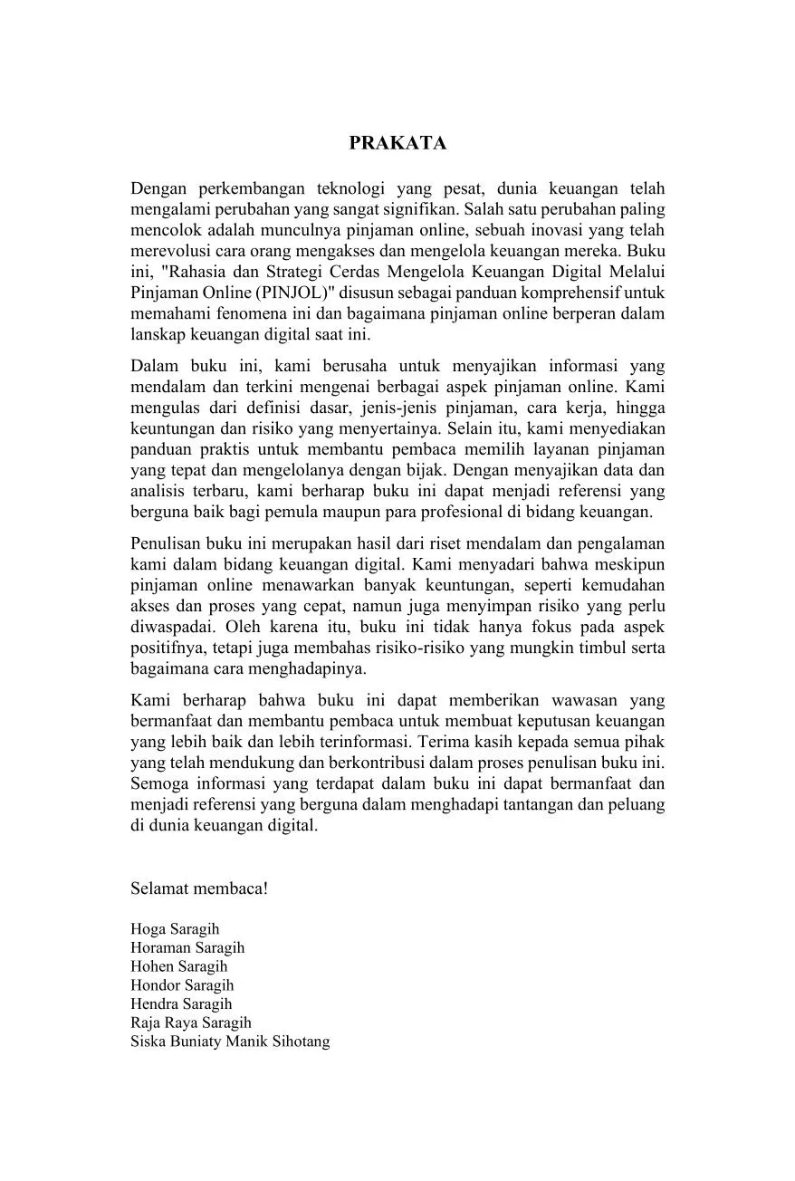 Rahasia dan Strategi Cerdas Mengelola Keuangan Digital Melalui Pinjaman Online (PINJOL)