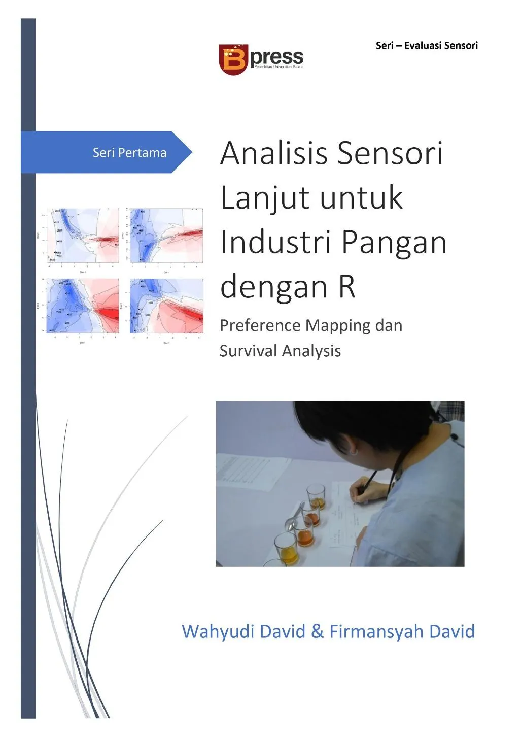 Sampul Analisis Sensori Lanjut untuk Industri Pangan dengan R Preference Mapping dan Survival Analysis
