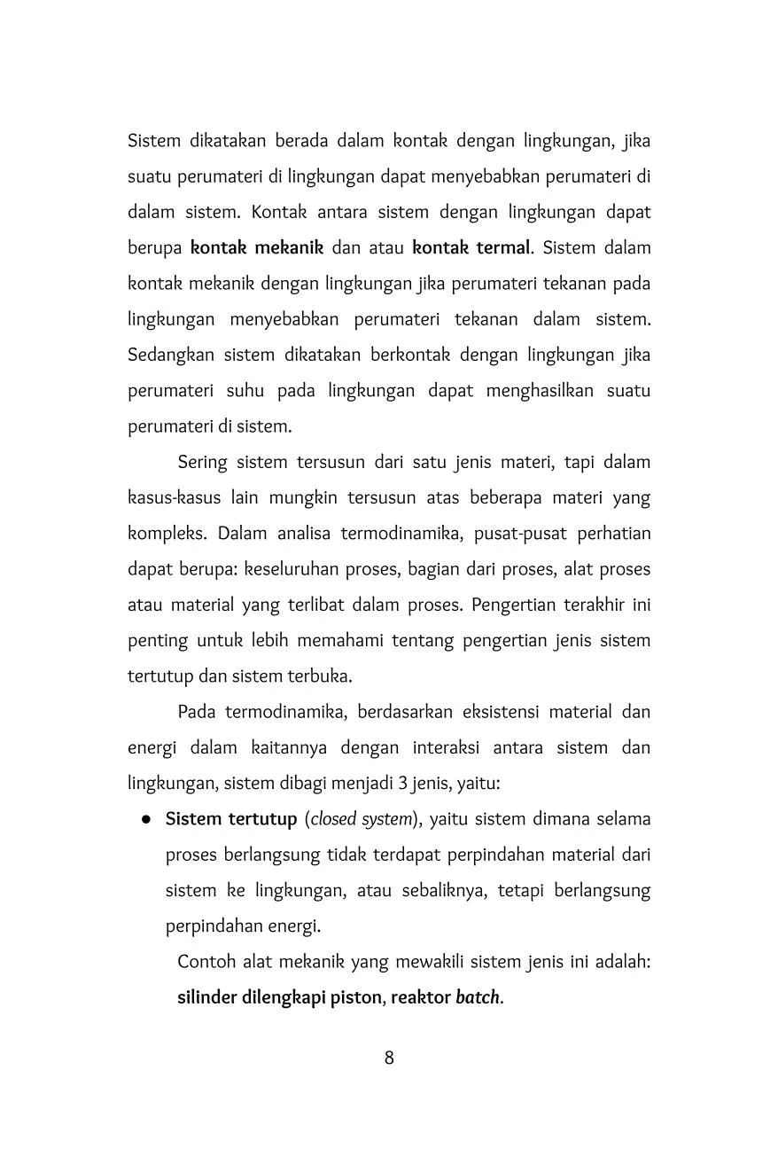 Termodinamika Teknik Dasar-Dasar Konservasi Energi Bagian 1