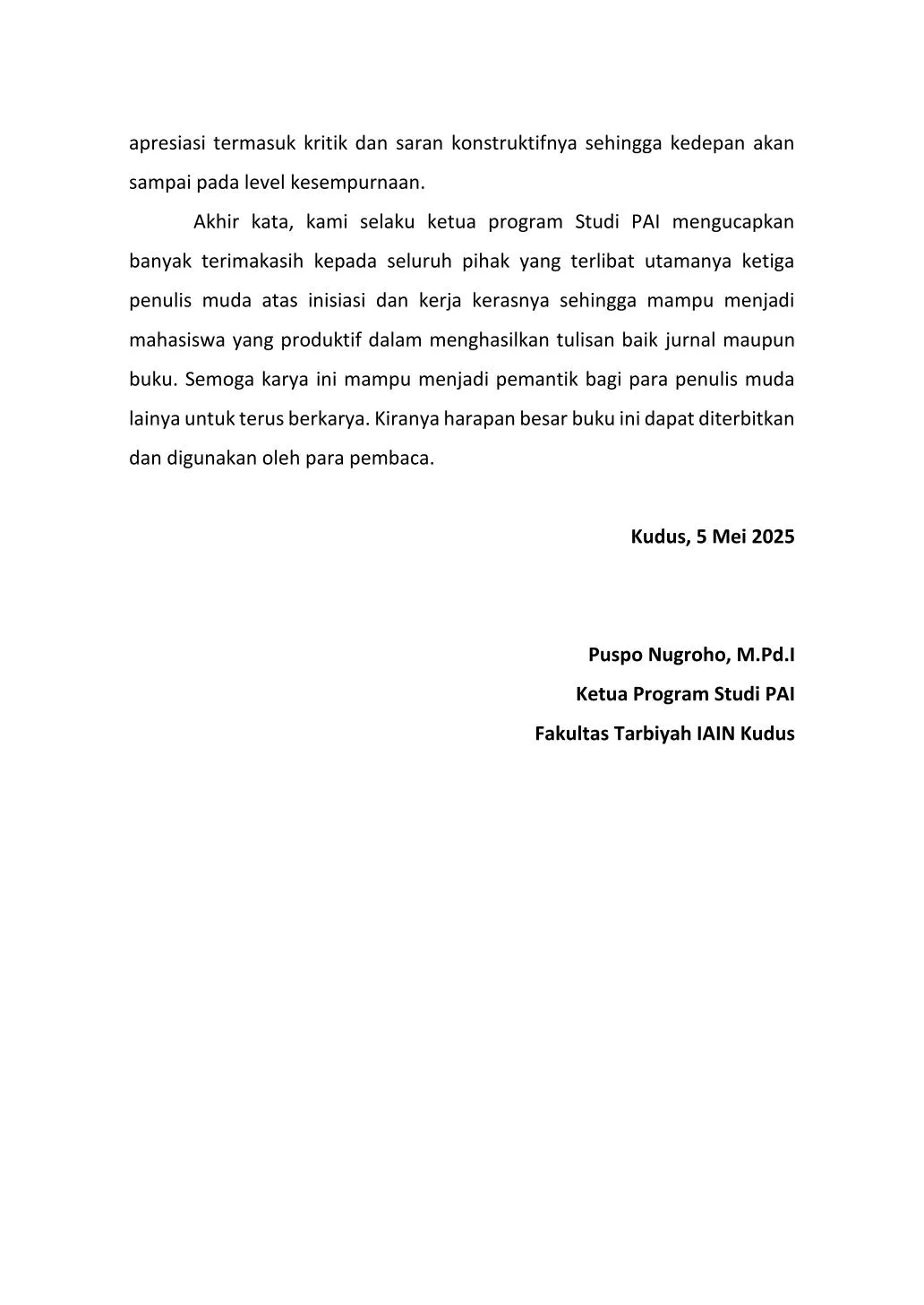 Pengembangan Profesi Keguruan