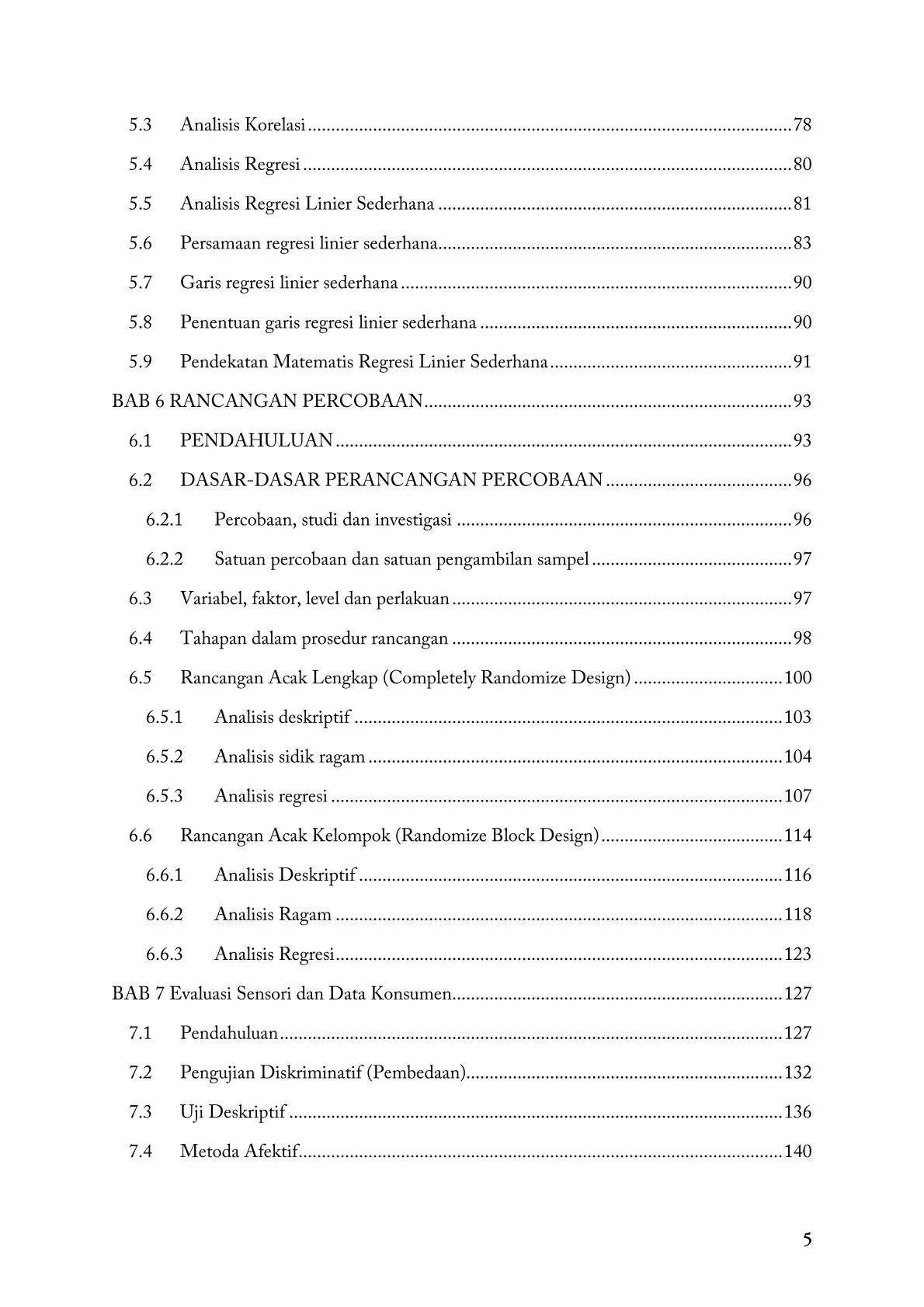Metode Statistik Untuk Ilmu dan Teknologi Pangan