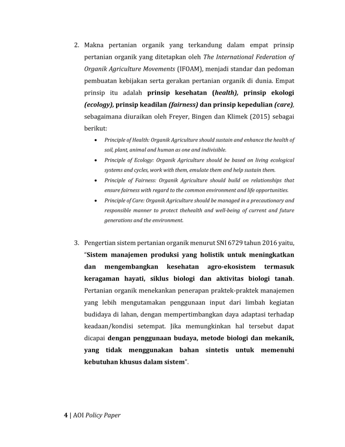 Reorientasi Kebijakan Pertanian Organik Sesudah “Go Organik 2010” dan “Program Seribu Desa Pertanian Organik” di Indonesia