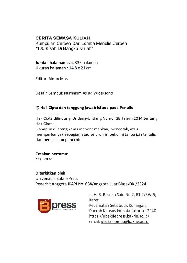 Peserta Lomba Menulis Cerpen