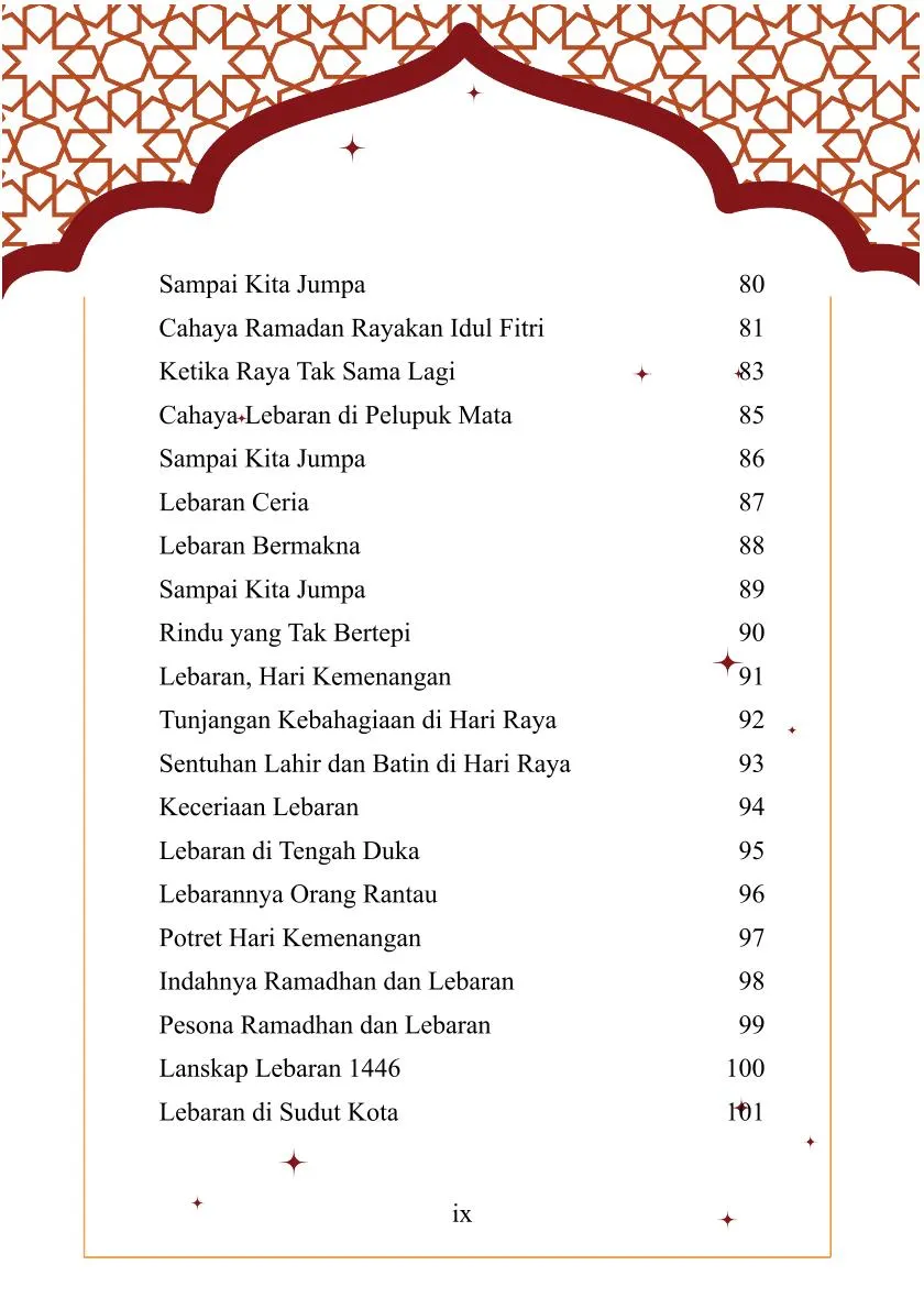 Hati yang Berkata di Hari Raya