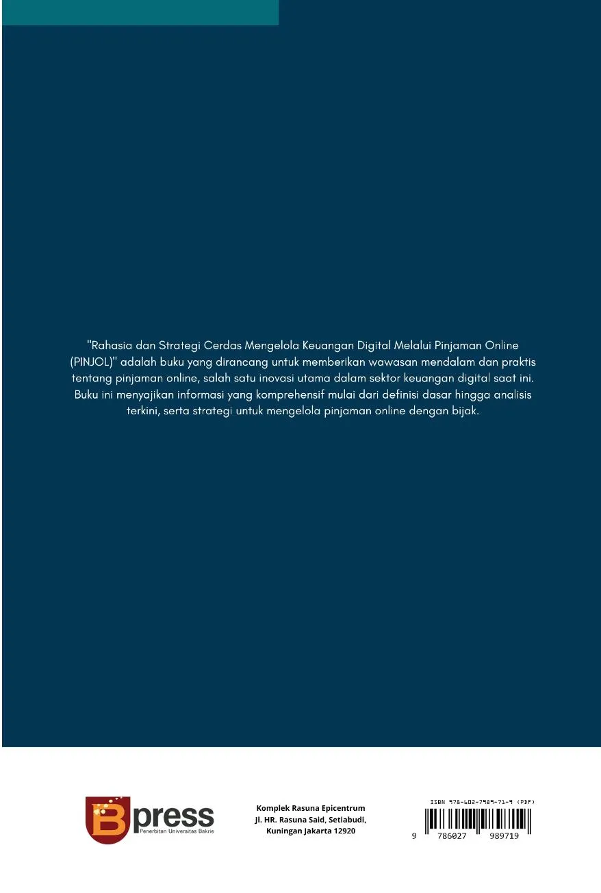 Rahasia dan Strategi Cerdas Mengelola Keuangan Digital Melalui Pinjaman Online (PINJOL)