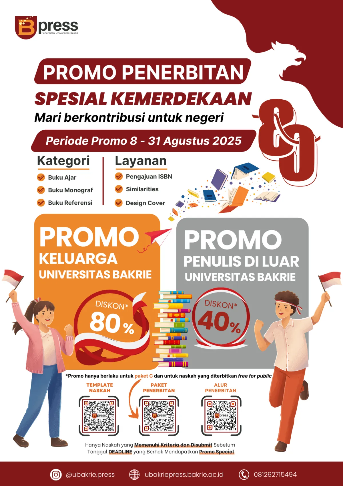 Promo Spesial Kemerdekaan: Mari Berkontribusi untuk Bangsa