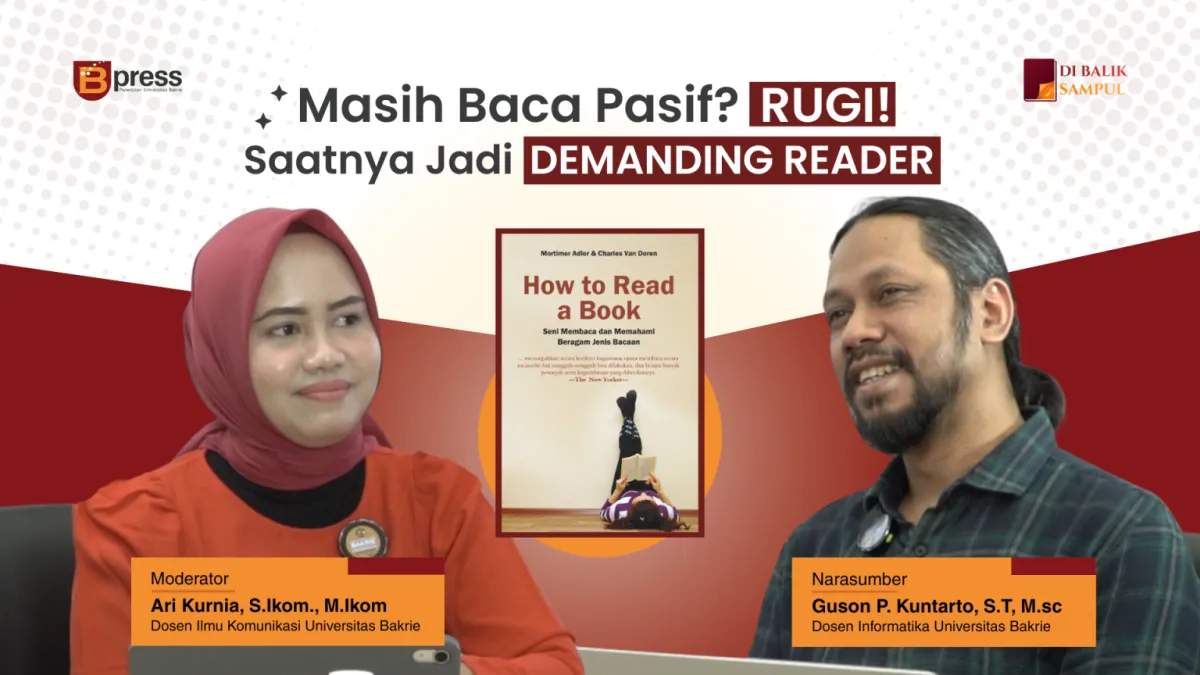 Di Balik Sampul – How to Read a Book | Episode 1