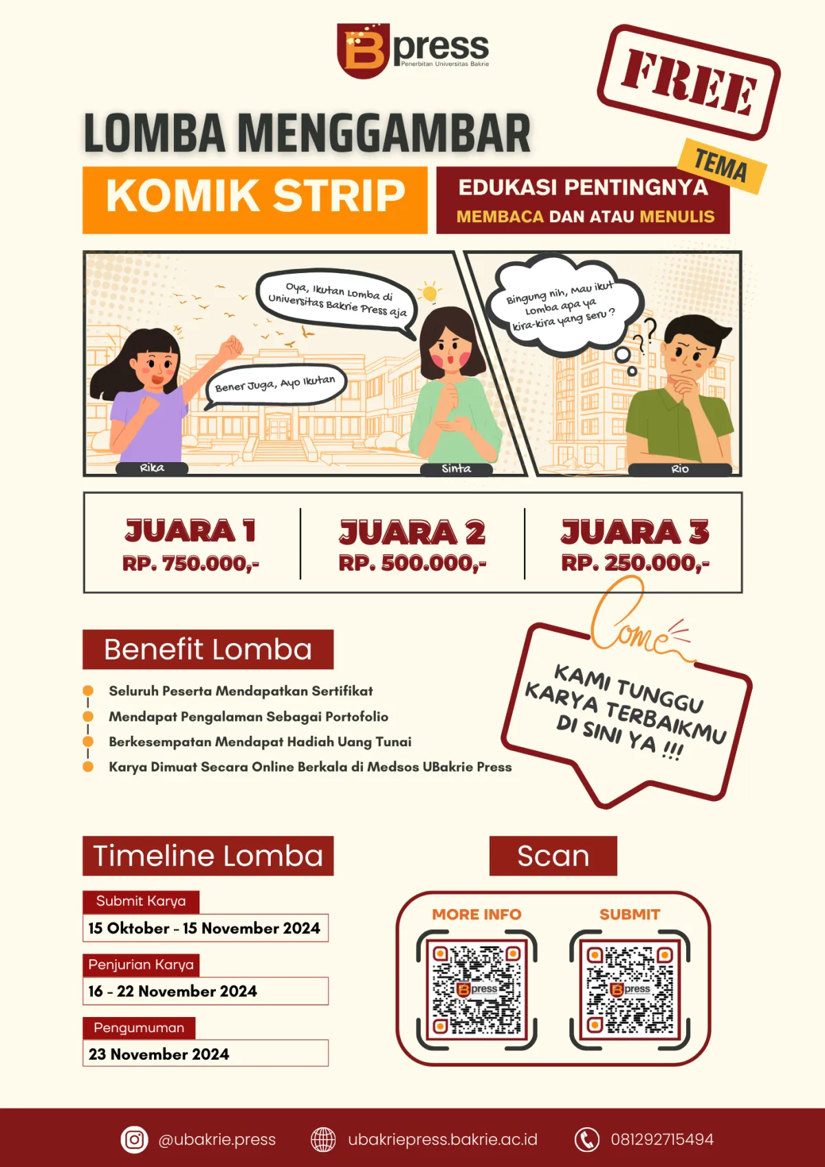 Lomba Komik Strip (SELESAI)