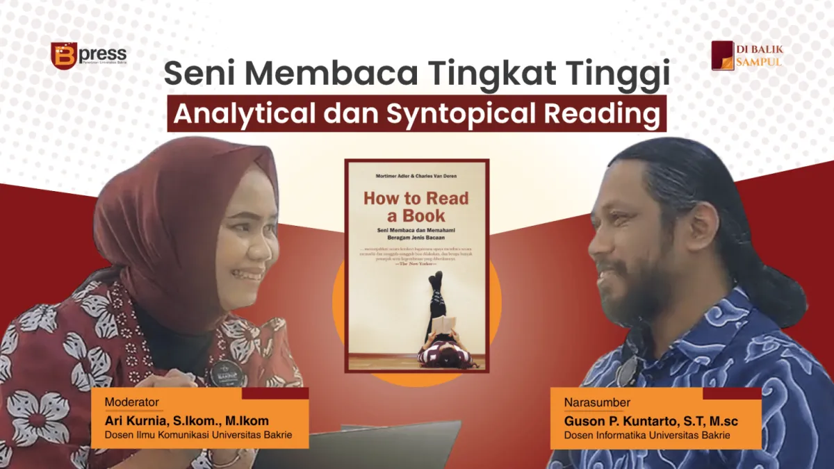 Di Balik Sampul – How to Read a Book | Episode 2